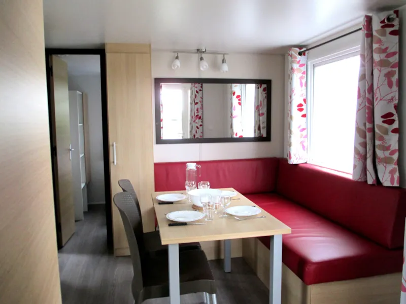Mobil-Home 2 Chambres 27M² + Terrasse 8M² Semi Couverte - Vue Mer