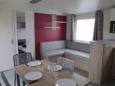 Mobile Home 2 bedrooms 33m²  - Small sea view — 2