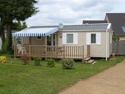 Mobile Home 2 bedrooms 33m²  - Small sea view — 1