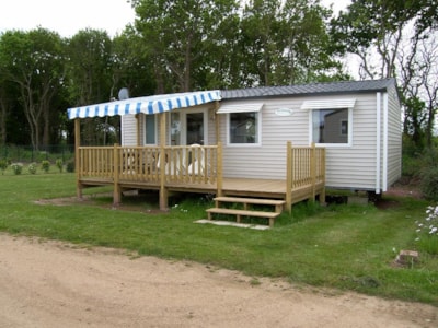 Mobil-home 3 bedrooms 33m² + half-covered Terrace — 1