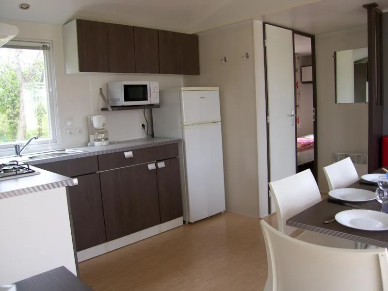 Mobil-Home 3 Chambres 33M² + Terrasse Semi-Couverte