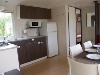 Mobil-home 3 bedrooms 33m² + half-covered Terrace — 4