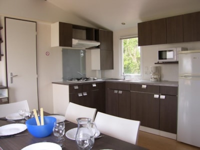 Mobil-home 3 bedrooms 33m² + half-covered Terrace — 3