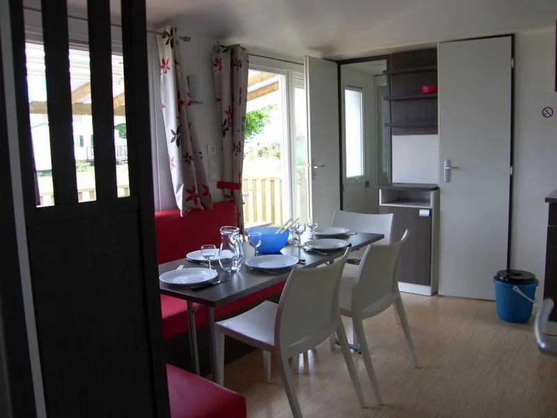 Mobil-Home 3 Chambres 33M² + Terrasse Semi-Couverte