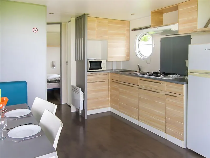 Mobil Home Panoramique 25M² Confort - Terrasse Couverte - Vue Mer