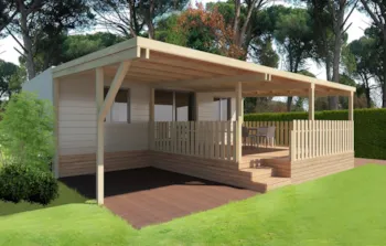 Mietunterkunft - Mobilheim Royal - Camping Scarpiland