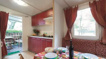 Mietunterkunft - Mobilheim Prestige - Camping Scarpiland