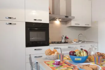 Mietunterkunft - Ferienwohnungen Zaffiro 1 Zimmer - Camping Scarpiland