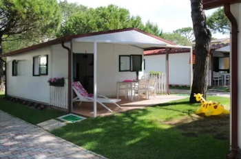 Mietunterkunft - Bungalow Chalet Glamour 2 Zimmer - Camping Scarpiland
