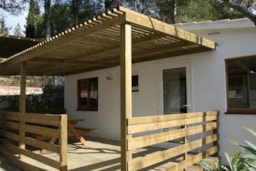 Accommodation - S-500 (By Vilanova Park) - Chalet 50 M² - Camping Vilanova Park