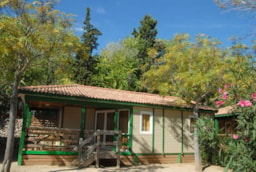 Huuraccommodatie(s) - S-800 (By Vilanova Park) - Chalet Excel - 50M² - 2 Slaapkamers - Camping Vilanova Park