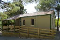 Location - S-Pmr (By Vilanova Park) - Bungalow Mobilité Réduite 50M² - Camping Vilanova Park