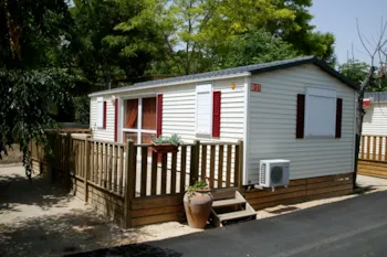 Mietunterkunft - Mobilheim, 2 Schlafzimmer, 4 Erwachsene + 2 Kinder - Camping Vilanova Park