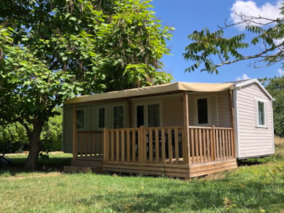 MOBILHOME TONGA 3 BEDROOMS (air-conditioned) rental per night