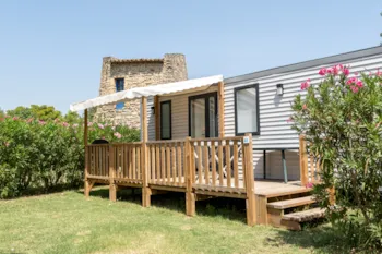 Mietunterkunft - Mobilheim Ciela Privilege – 3 Schlafzimmer - Camping Beau Rivage