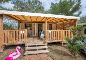 Mietunterkunft - Mobilheim Ciela Confort Compact - 2  Zimmer - Camping Beau Rivage