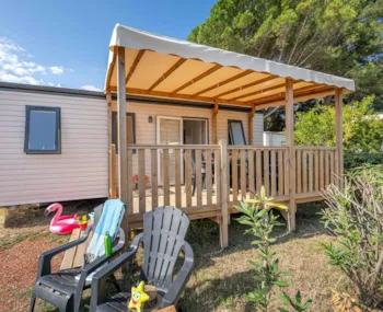 Mietunterkunft - Mobilheim Ciela Confort Compact - 3  Zimmer - Camping Beau Rivage