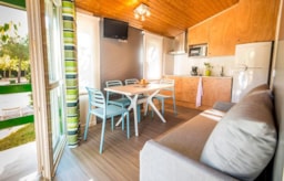 Huuraccommodatie(s) - Bungalow Stel 4  Airconditioning + Auto - Stel Camping & Bungalow Resort