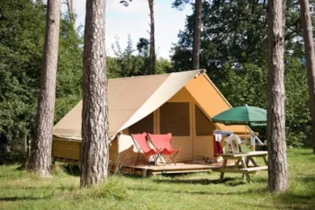 Location - Tente Canadienne - Huttopia Rambouillet