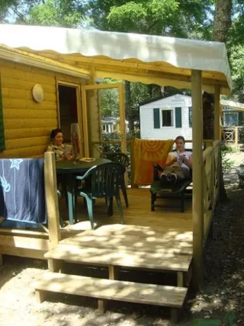 Mietunterkunft - Mobilheim Sun Top Presta - Capfun - Camping Les Ecureuils