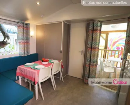 Mobi-Home Créole 32 M² - Jacuzzi Privatif - Climatisation