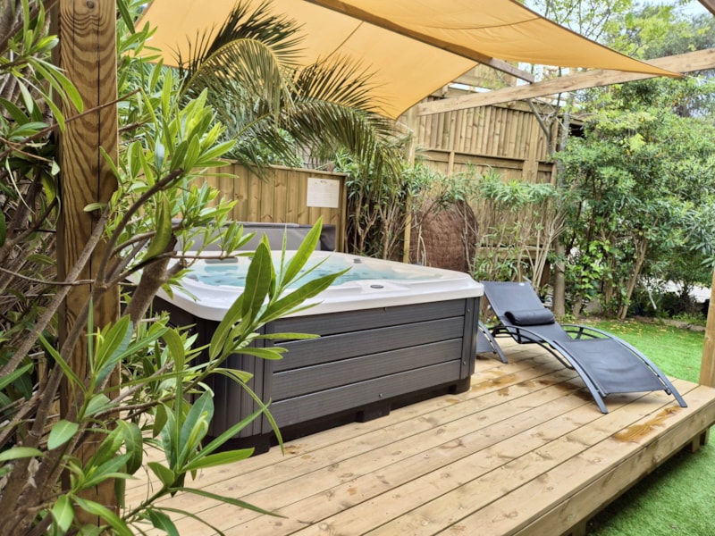 2-Zimmer-Wohnung 40m² - 1 Schlafzimmer - Dusche - jacuzzi