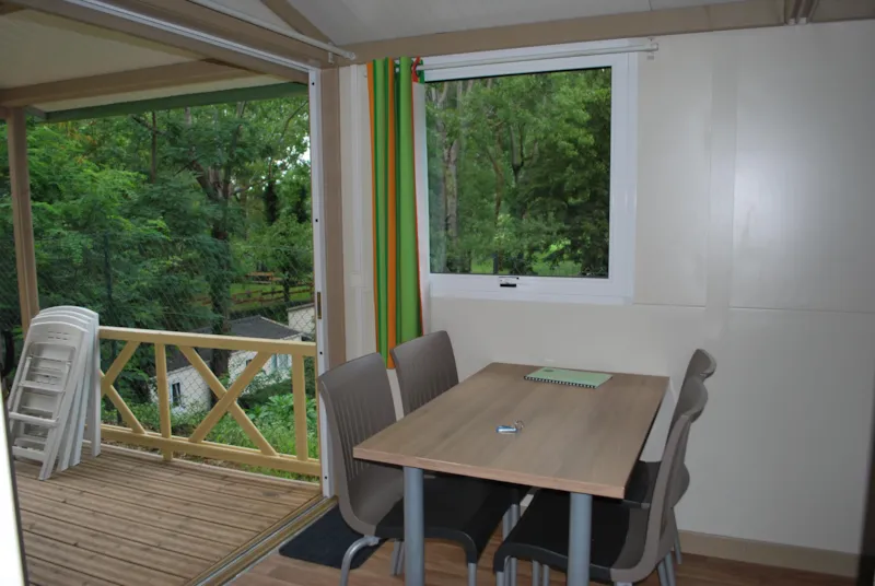 Chalet Nemo Standard 22M² (2 Chambres) + Terrasse Couverte 7M2 + Clim