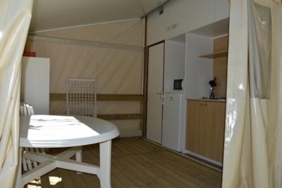 Canvas bungalow TITHOME Standard 26m2 (3 bedrooms) + sheltered terrace — 5