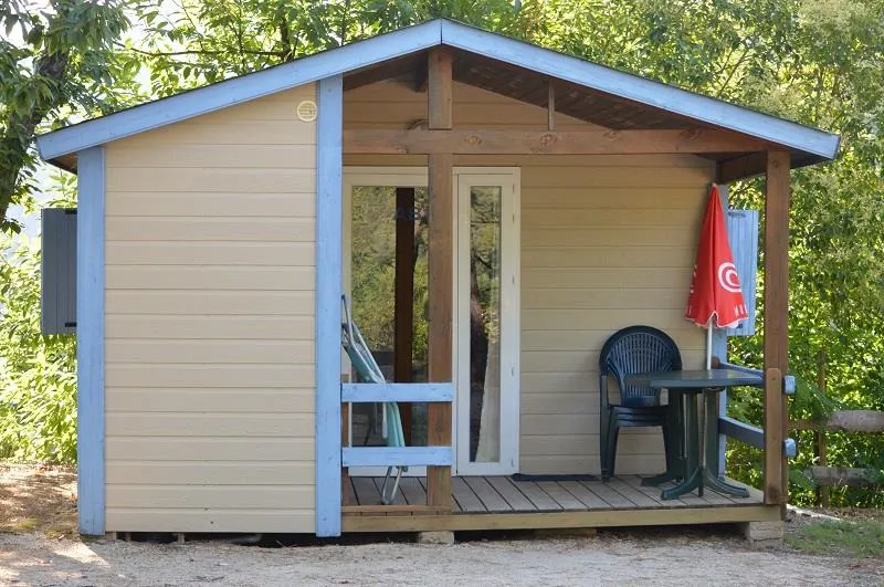 Chalet Abeille Standard 19M2 (1 Chambre)  + Terrasse Couverte 5,50M2