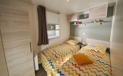 Mobile-home TRIBU Premium 62m² (5 bedrooms + 2 bathrooms) + terrace 25m2+ AIRCO+TV+DISHWASHER — 2