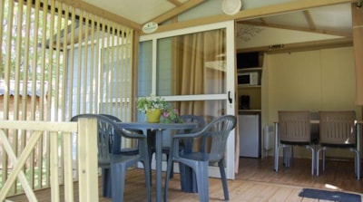 Chalet NEMO Standard 22m² (2 bedrooms) + sheltered terrace 7m2 + AIR CO — 6