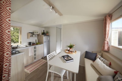 Mobile-home EVO Premium 23m² (2 bedrooms) + terrace 7m²+ AIRCO + TV +DISWASHER — 2
