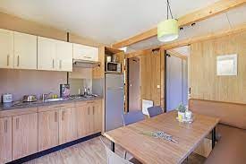 chalet OTTAWA Premium 33m² (3 bedrooms) + sheltered terrace 14m² + air conditionning+ DISHWASHER — 2