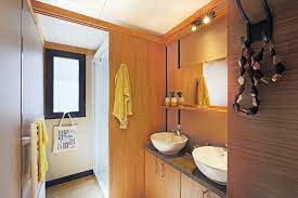 chalet OTTAWA Premium 33m² (3 bedrooms) + sheltered terrace 14m² + air conditionning+ DISHWASHER — 4