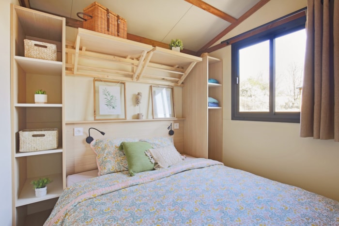 Mobil-Home Portland Premium 35M² (3 Chambres) + Terrasse Couverte 17M² + Clim + Lv + Plancha Gaz