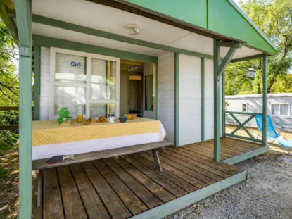 Chalet Gecko Standard 20M² (2 Camere) + Terrazza Coperta 7M²
