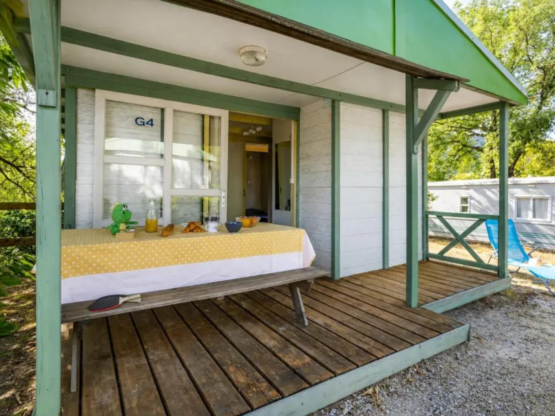 Chalet Gecko Standard 20M² (2 Chambres) + Terrasse Couverte 7M²