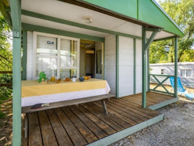 Chalet GECKO Standard 20m² (2 bedrooms) + sheltered terrace 7m²