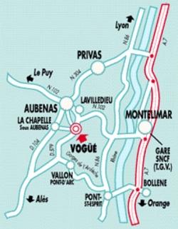 Région Roulottes Et Cabanes De Saint Cerice - Vogüé