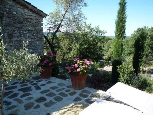 Mietunterkunft - Petit Mas Mit Frühstück - image n°9 - Roulottes et Cabanes de Saint Cerice