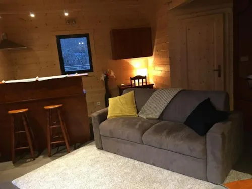 Mietunterkunft - Cabin Lodge Mit Frühstück Und Private Spa - image n°6 - Roulottes et Cabanes de Saint Cerice