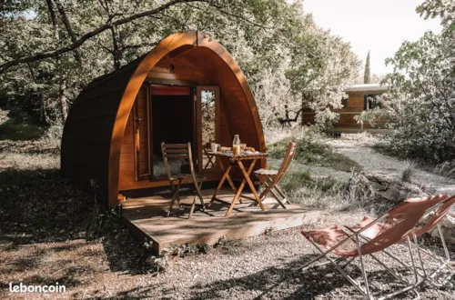 Accommodation - Pod With Breakfast - image n°4 - Roulottes et Cabanes de Saint Cerice