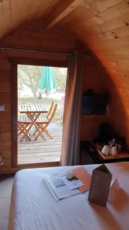 Accommodation - Pod With Breakfast - image n°3 - Roulottes et Cabanes de Saint Cerice