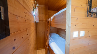 Gypsy wagon hotel style