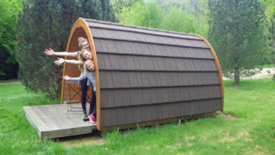 Forest cabin