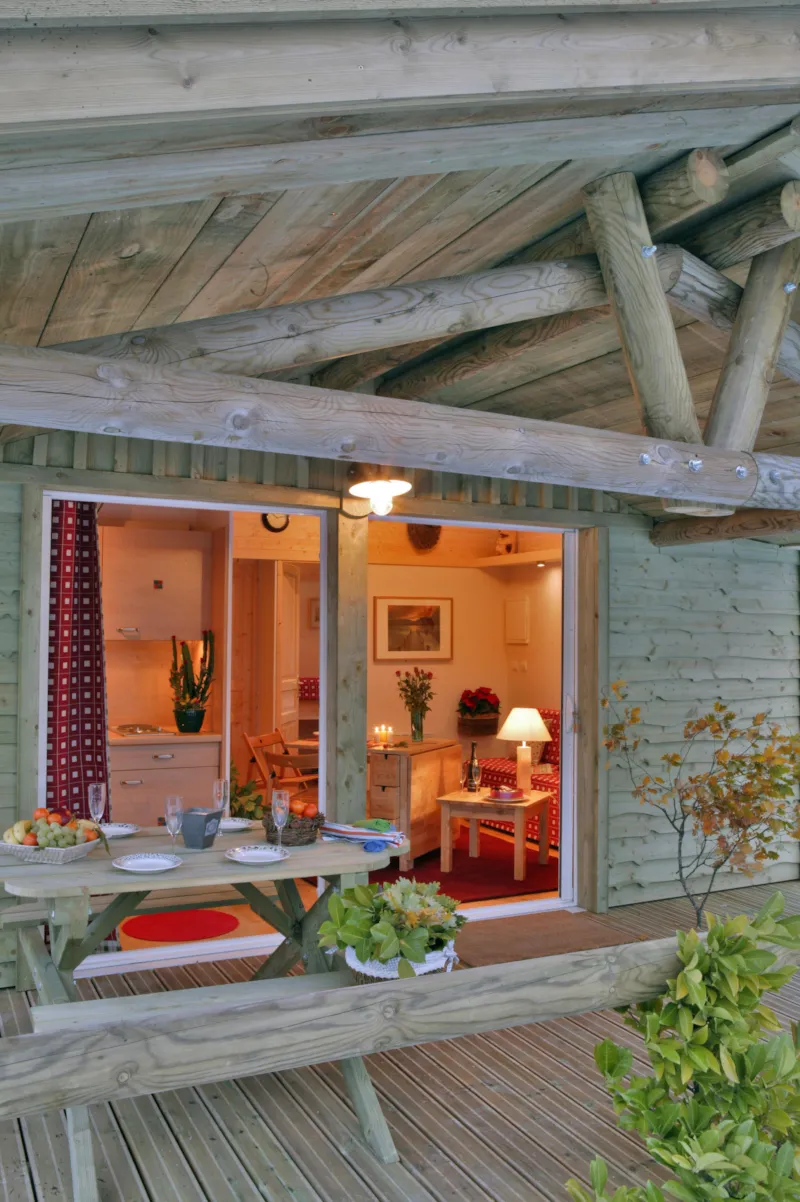 Cabane-Chalet Familial, Location Courts Séjours.