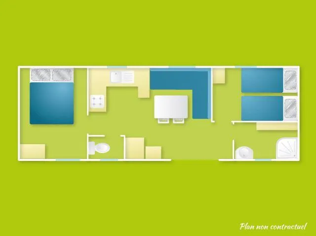 Mobil-Home 4/6 Places 26M² .Tv