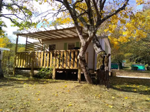 Accommodation - Mobil-Home 4 Places 24M2 Tv - image n°2 - Camping Coeur d'Ardèche