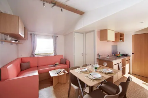 Accommodation - Cottage Confort 29 M². Dishwasher + Tv - image n°2 - Camping Coeur d'Ardèche