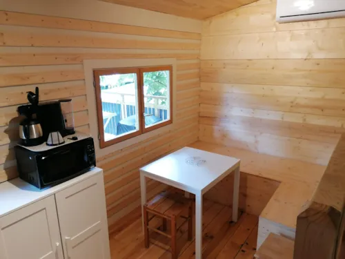 Location - Chalet Avec Spa 5 Places, Climatisé, Lave Vaisselles Et Tv - image n°7 - Camping Coeur d'Ardèche